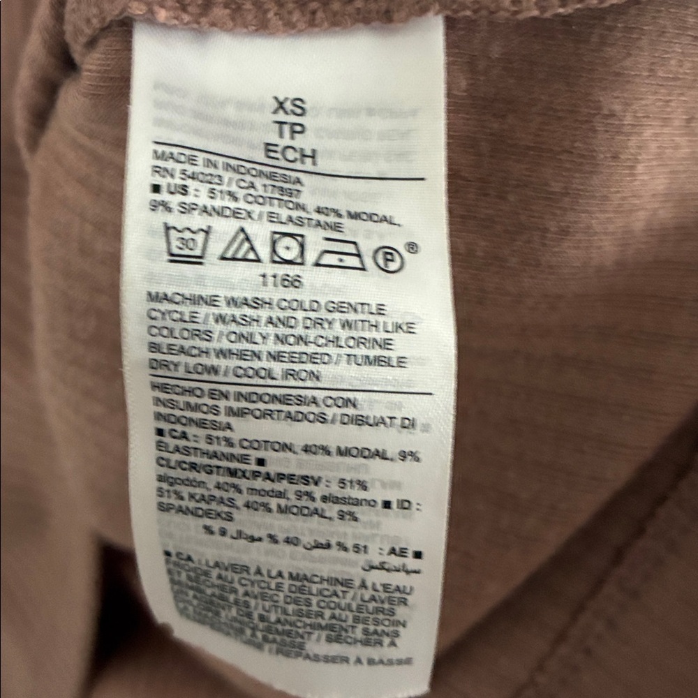 Old Navy Ribbed Mock Neck Tank Top - Tan Sz XSmall - Picture 3 of 5